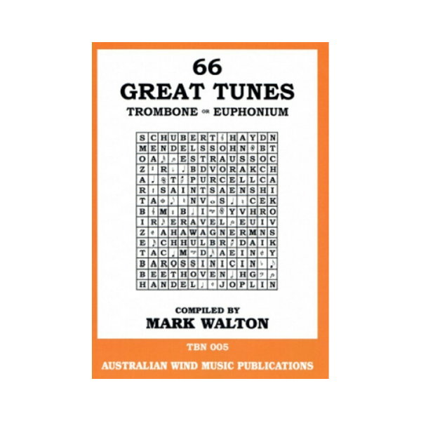 66 Great Tunes for Trombone/Euphonium (book/cd)