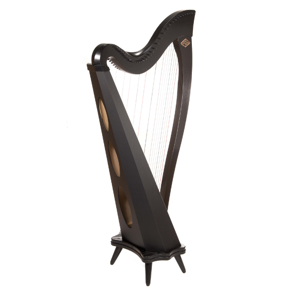 Dusty Strings Boulevard 34 Strings Harp – Black