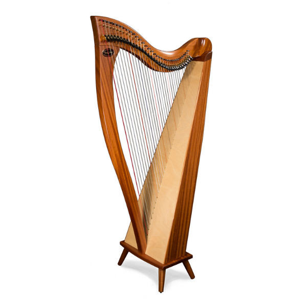 Dusty Strings Crescendo 34-String Harp - Sapele
