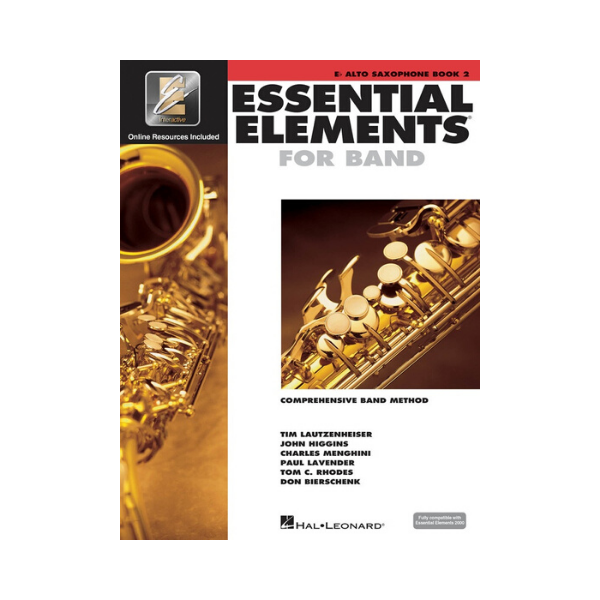 Essential Elements for Band: Alto Sax (book 2)