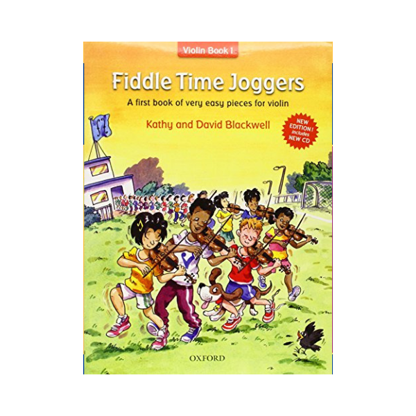 Fiddle Time Joggers Violin Book/CD Revised