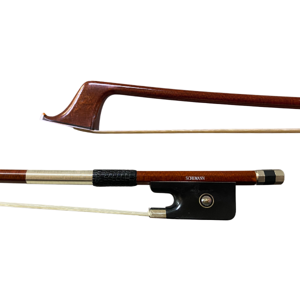 Schumann Carbon Fibre (Pernambuco Finish) Cello Bow