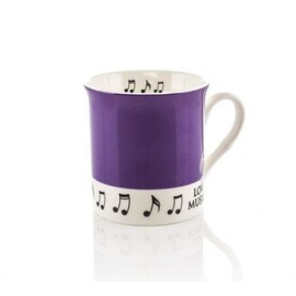 Colour Block Mug Purple