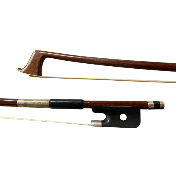 W.E. Dorfler Silver Mounted Viola Bow