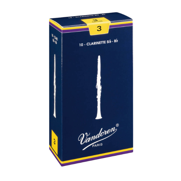 Vandoren Bb Clarinet Reeds (Box of 10)