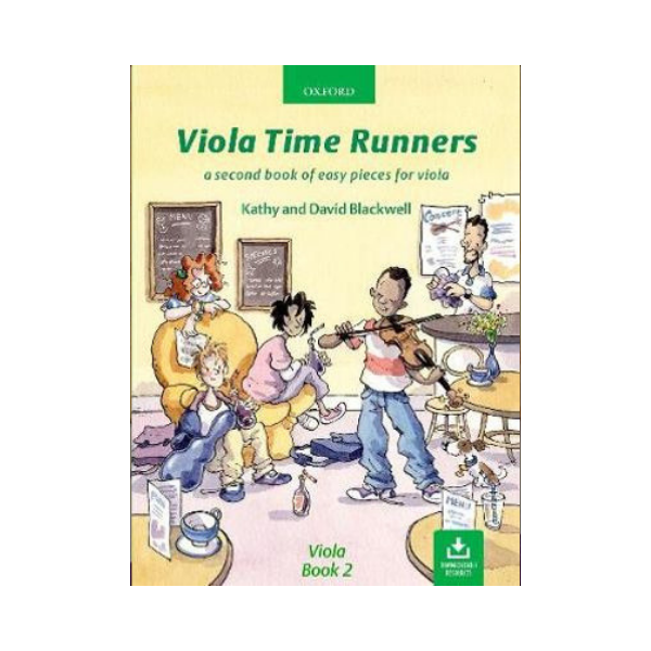 Viola Time Runners Book/ CD