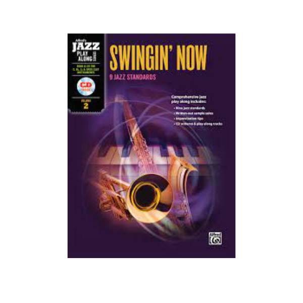 Alfred Jazz Play Along Book 2 - Swingin' Now