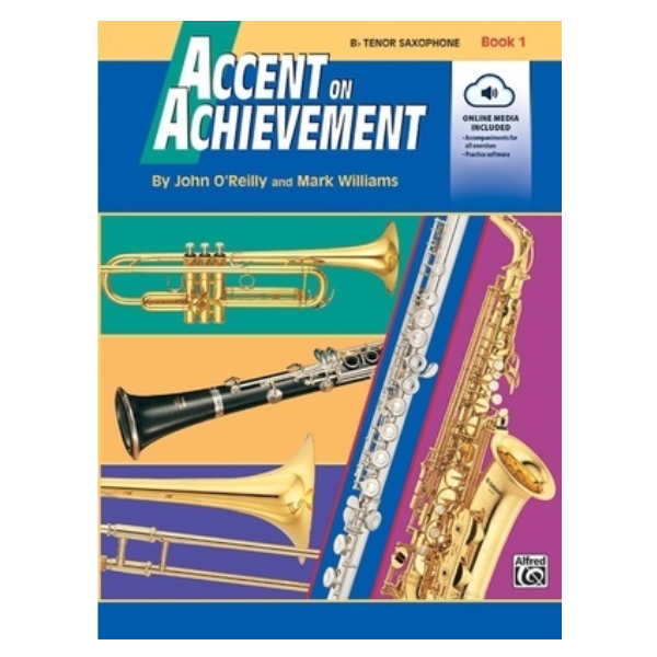 Accent on Achievement Tenor Sax Book 1