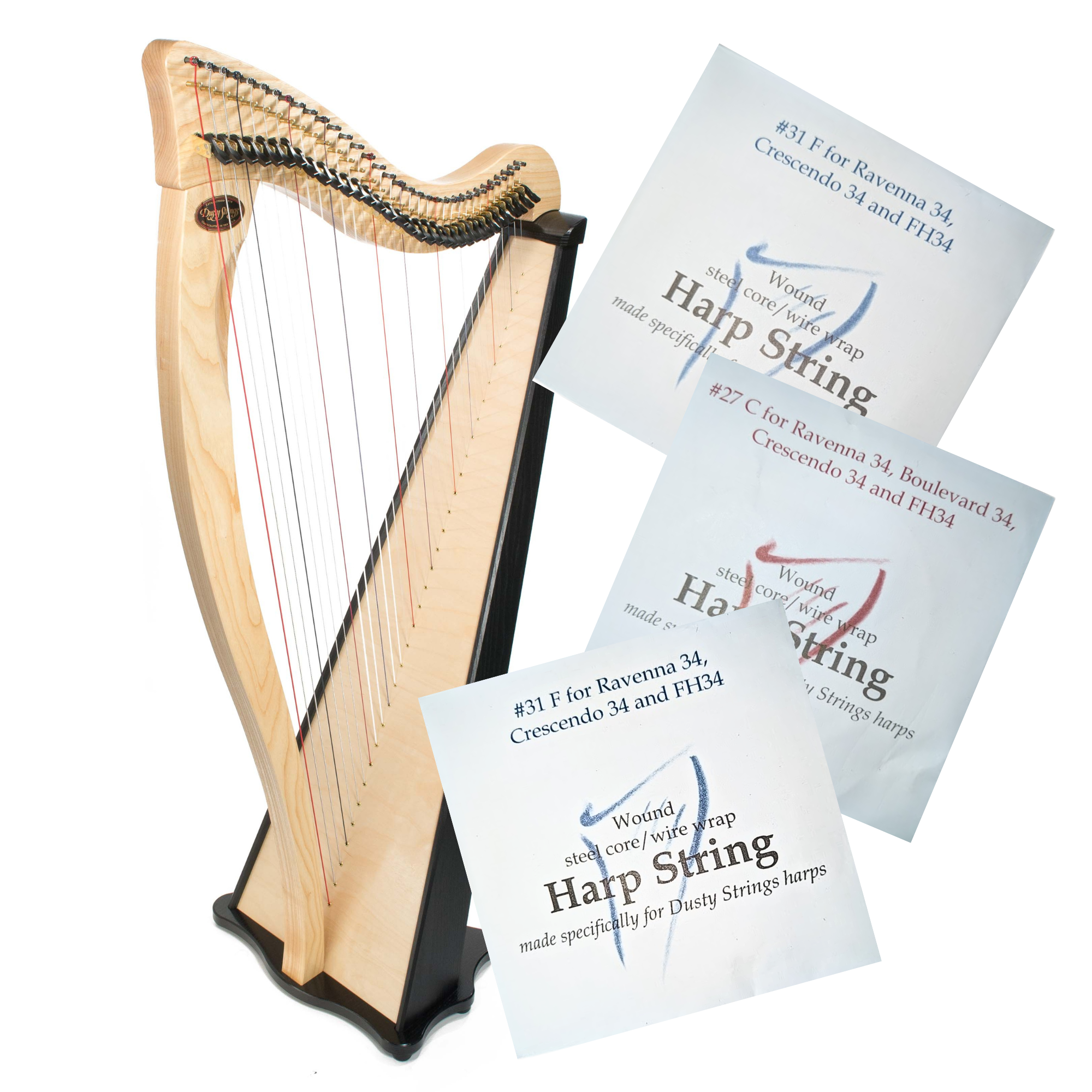 Ravenna 34/ Cresendo 34? FH34 Harp Strings
