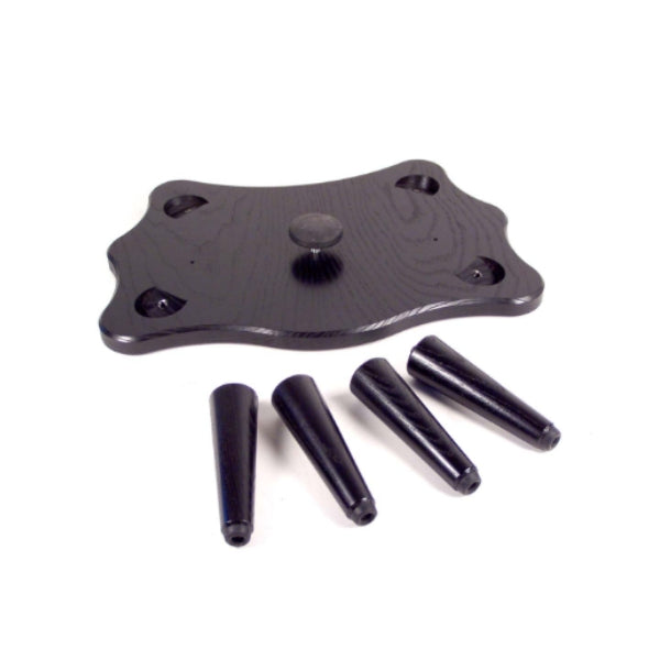 Ravenna 26-String Lever Harps by Dusty Strings (Black)