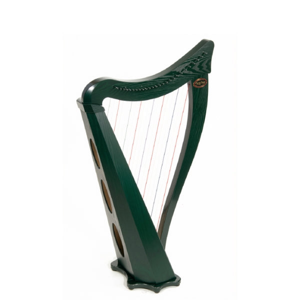 Ravenna 26-String Lever Harps by Dusty Strings (Green)