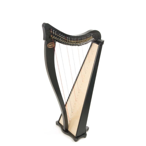 Ravenna 26-String Lever Harps by Dusty Strings (Black)
