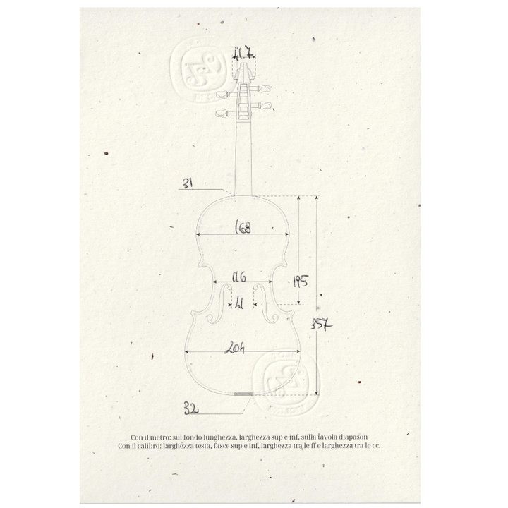 Fine Italian violin by Giovanni Battista Pallaver, 1967