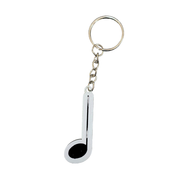 Music Note Keychain
