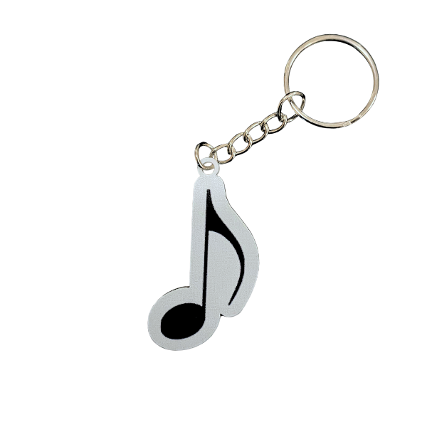 Music Note Keychain