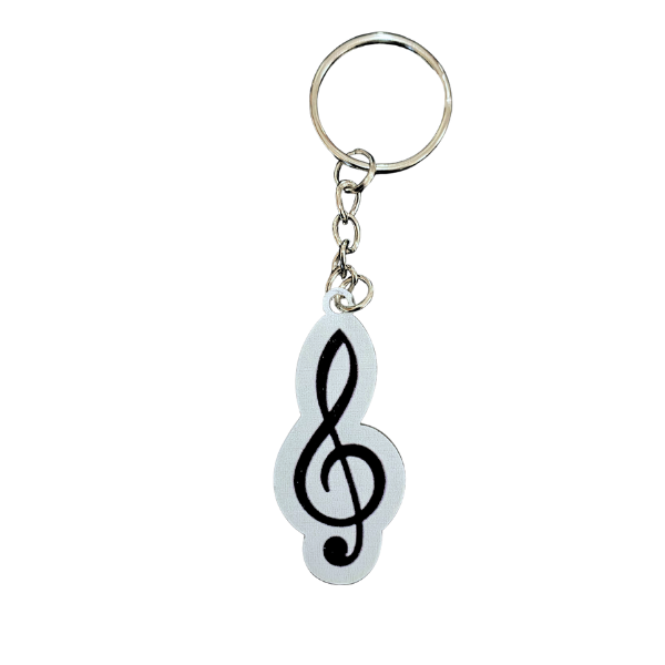 Music Note Keychain