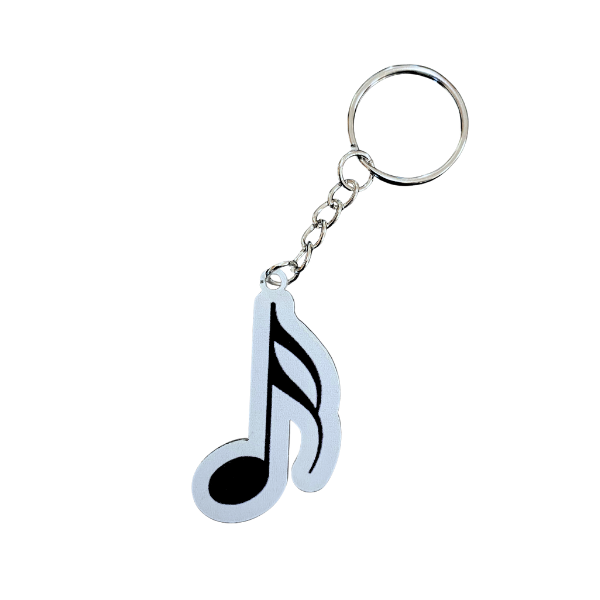 Music Note Keychain