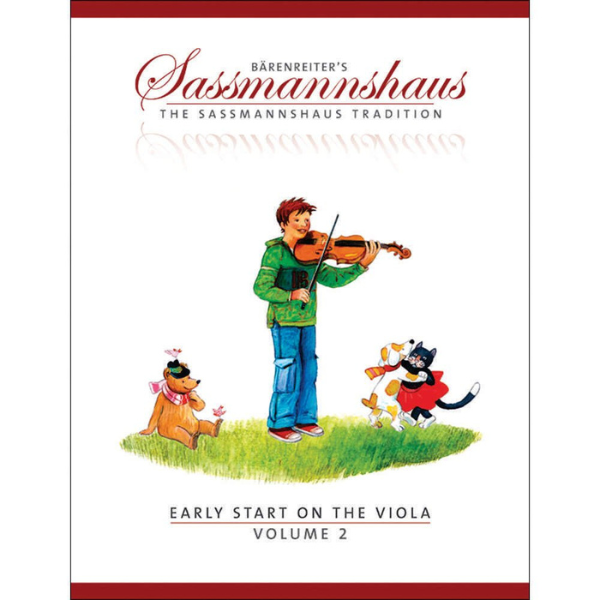 The Sassmanshaus Early Start on the Viola - Book 2