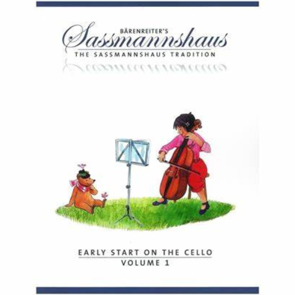 The Sassmanshaus Early Start on the Cello - Book 1