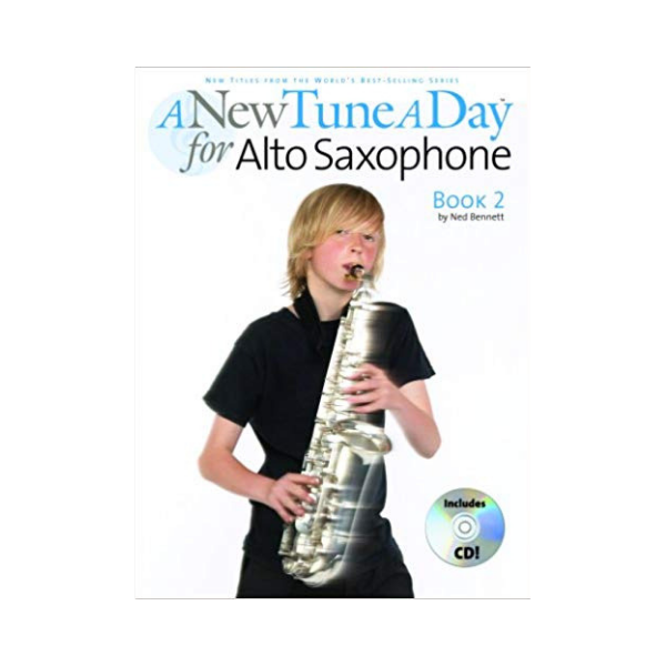 A New Tune A Day Alto Saxophone Book 2 BK/CD