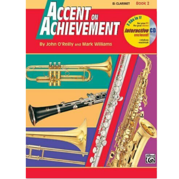 Accent on Achievement: Clarinet Book 2 (Bb)