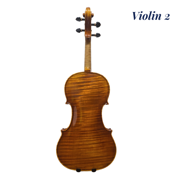 Modern Italian Violins by Master Maker Giorgio Grisales - Cremona, Italy (Guarneri Pattern)