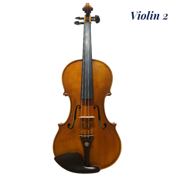 Modern Italian Violins by Master Maker Giorgio Grisales - Cremona, Italy (Guarneri Pattern)