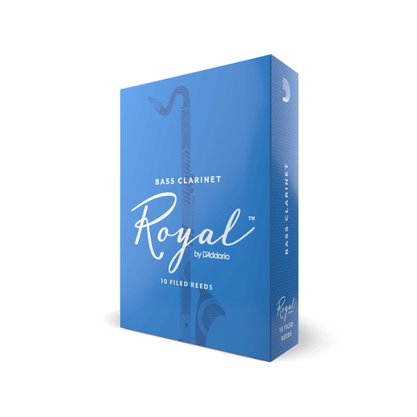 Rico Royal Bass Clarinet Reeds Box of 10 (Sizes 1.5-3.5)
