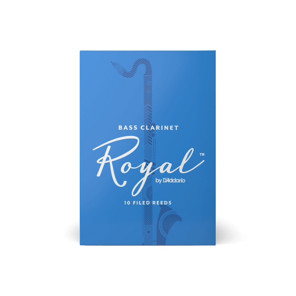 Rico Royal Bass Clarinet Reeds Box of 10 (Sizes 1.5-3.5)