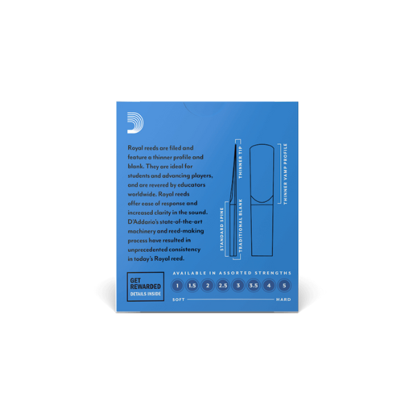 Rico Royal Eb Clarinet Reeds