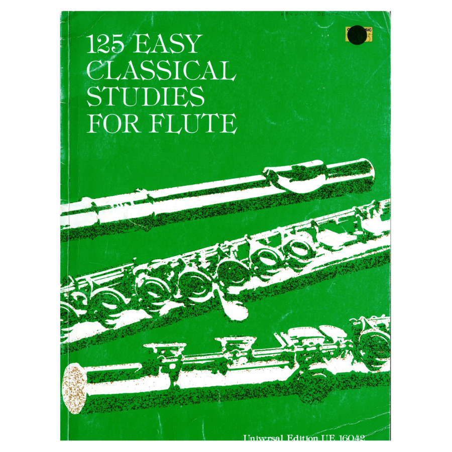 125 Easy Classical Studies for Flute (Second-Hand Book) - SHB18