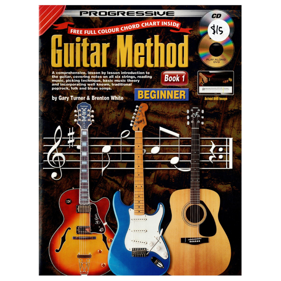 Progressive Guitar Method: Book 1 (Second-Hand Book) - SHB23