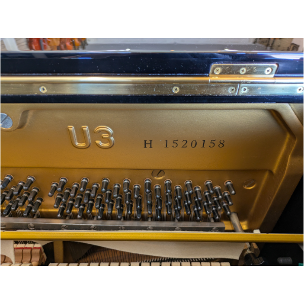 Yamaha U3H Refurbished Upright Piano (SN1520158)
