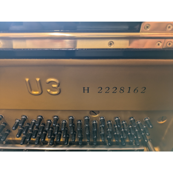 Yamaha U3H Refurbished Upright Piano (SN2228162)
