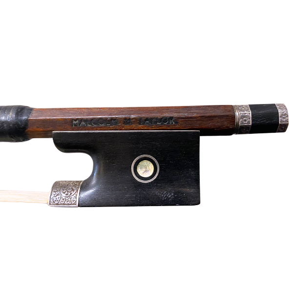 Silver Mounted Malcolm Taylor Viola Bow