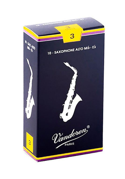 Vandoren Alto Saxophone Reeds (Box of 10)