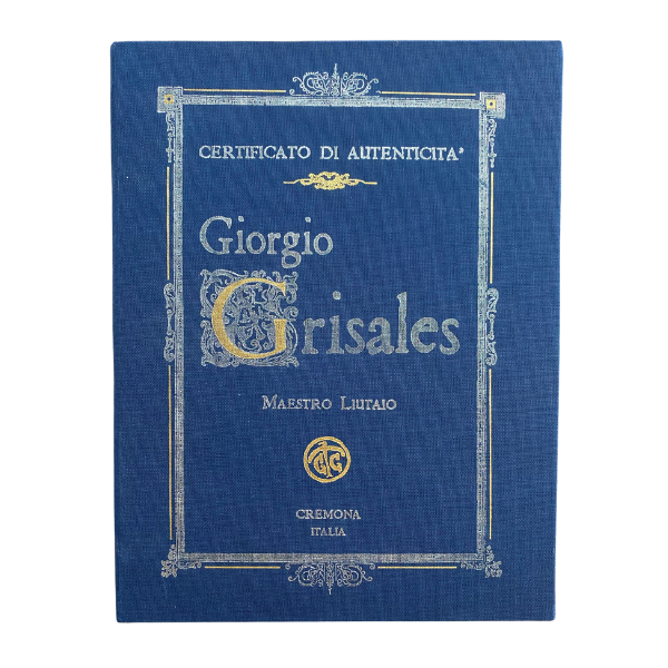 Master Maker Giorgio Grisales Cello - Cremona, Italy