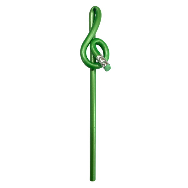 Treble Clef Pencil with eraser