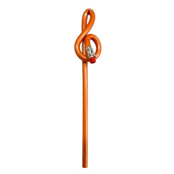 Treble Clef Pencil with eraser