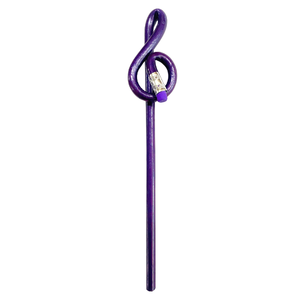 Treble Clef Pencil with eraser