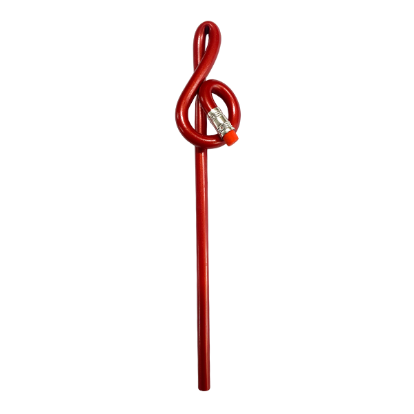 Treble Clef Pencil with eraser