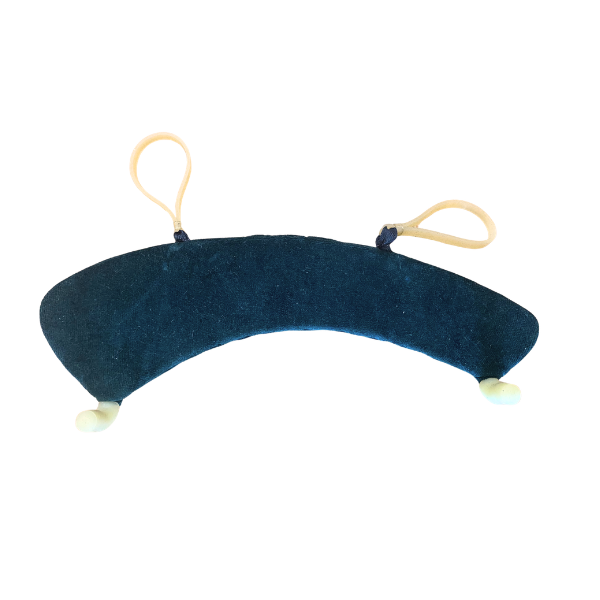 FOM Violin Shoulder Rest Green Velvet Pad - CLEARANCE