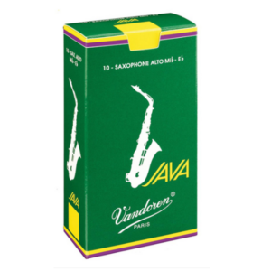 Vandoren Java Alto Saxophone Reeds (Unfiled Cut) (Box of 10)