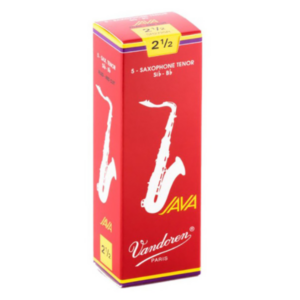 Vandoren Java Tenor Saxophone Reeds (Filed Cut) (Box of 5)