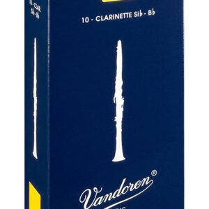 Vandoren Bb Clarinet Reeds (Box of 10)