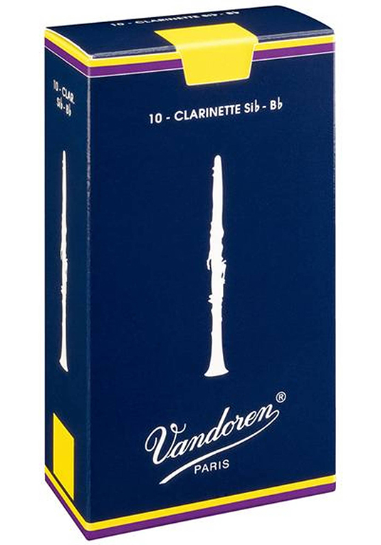 Vandoren Bb Clarinet Reeds (Box of 10)