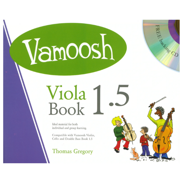 Vamoosh Viola Book 1.5 (with CD)