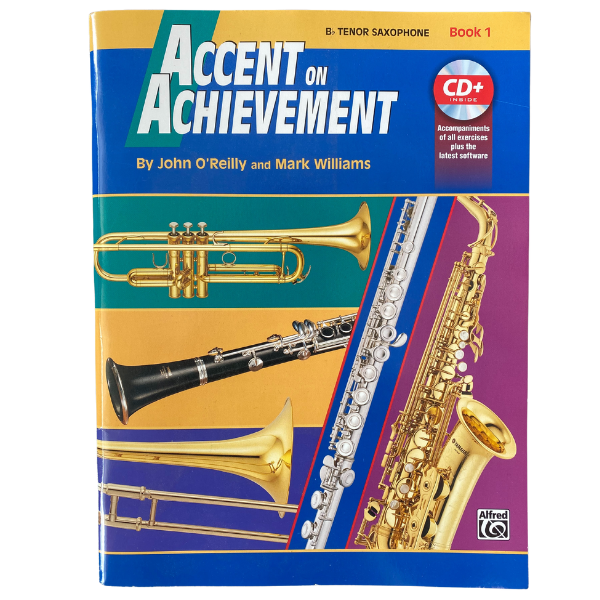 Accent on Achievement Tenor Sax Book 1