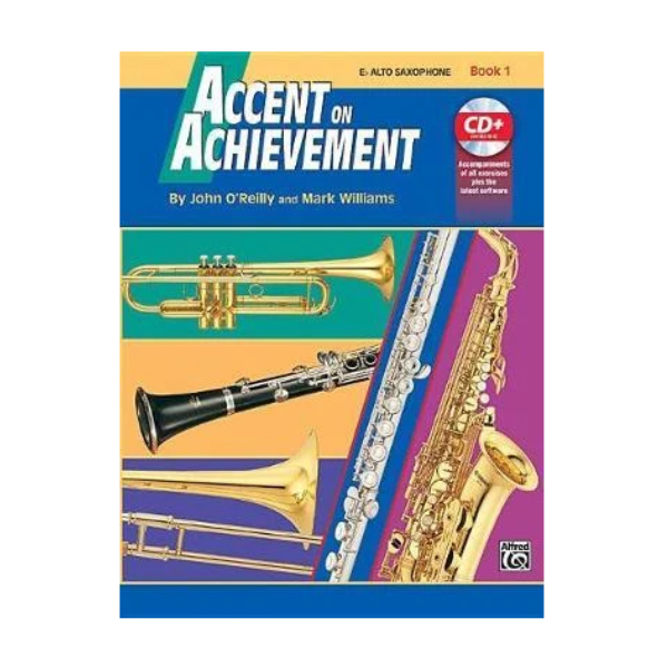 Accent on Achievement Alto Sax Book 1