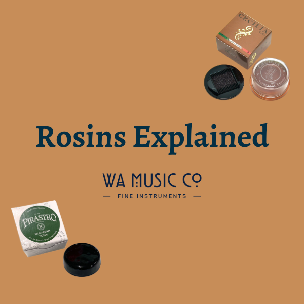 Rosins explained, Pirastr rosins, Cecilia rosins, larica, Leatherwood, Millant de Roux